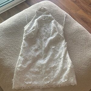 Abercrombie & Fitch Cream Lace Wedding Dress